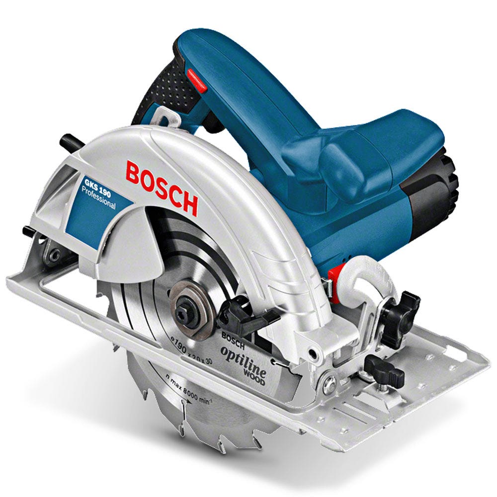BOSCH 1400W 184mm GKS190 pyörösaha 0601623041