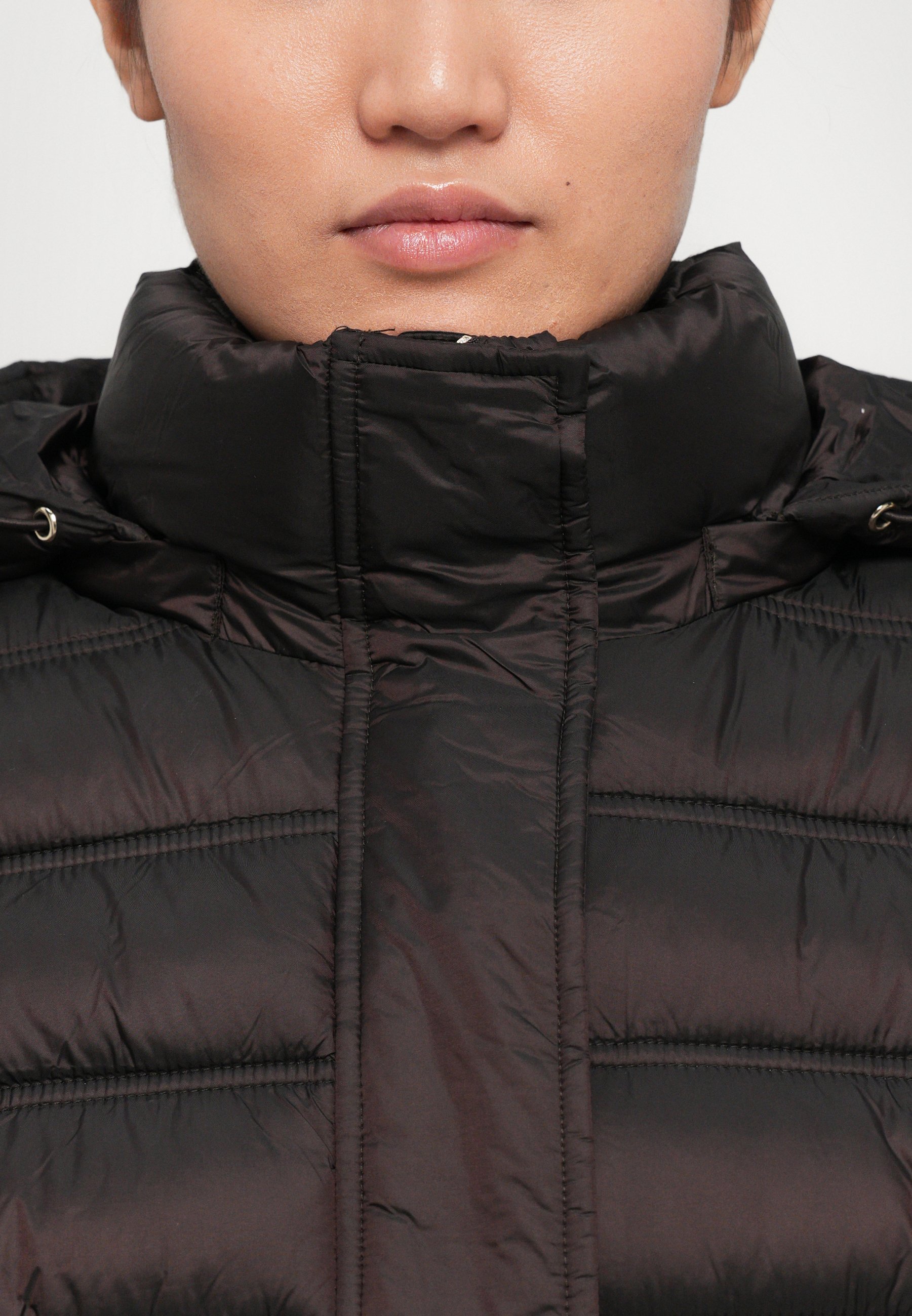 MICHAEL Michael Kors BELTED LONGLINE PACKABLE - Cappotto invernale - cioccolato