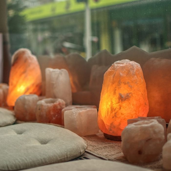 Lampe de Sel d'Himalaya de 4 à 6 kg - Matériau 100% Naturelle-Sculptée à la Main–Câble et Ampoule Fournis- Zen'Light