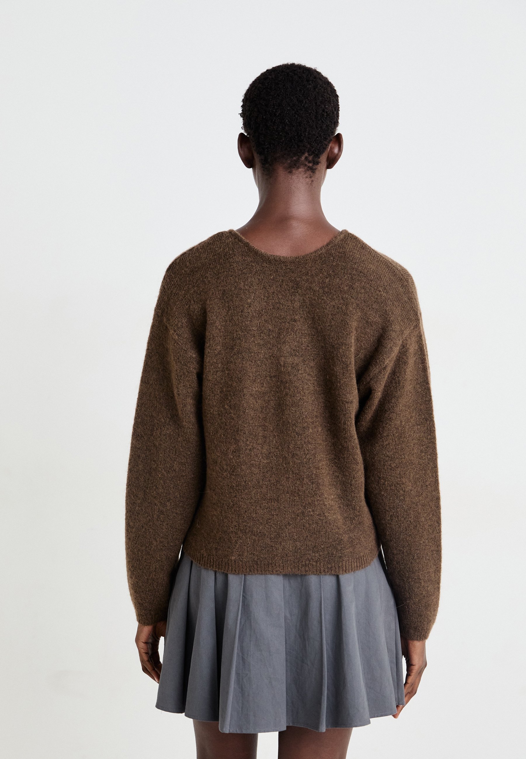 MSCH Copenhagen HOPE CARDIGAN - Cardigan - ardesia nero mélange
