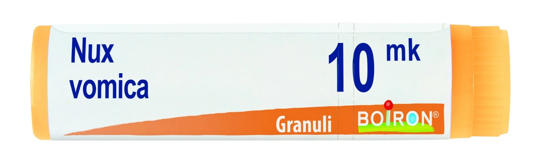 BOIRON Nux Vomica Granulado 10.000 K Embalagem de dose única