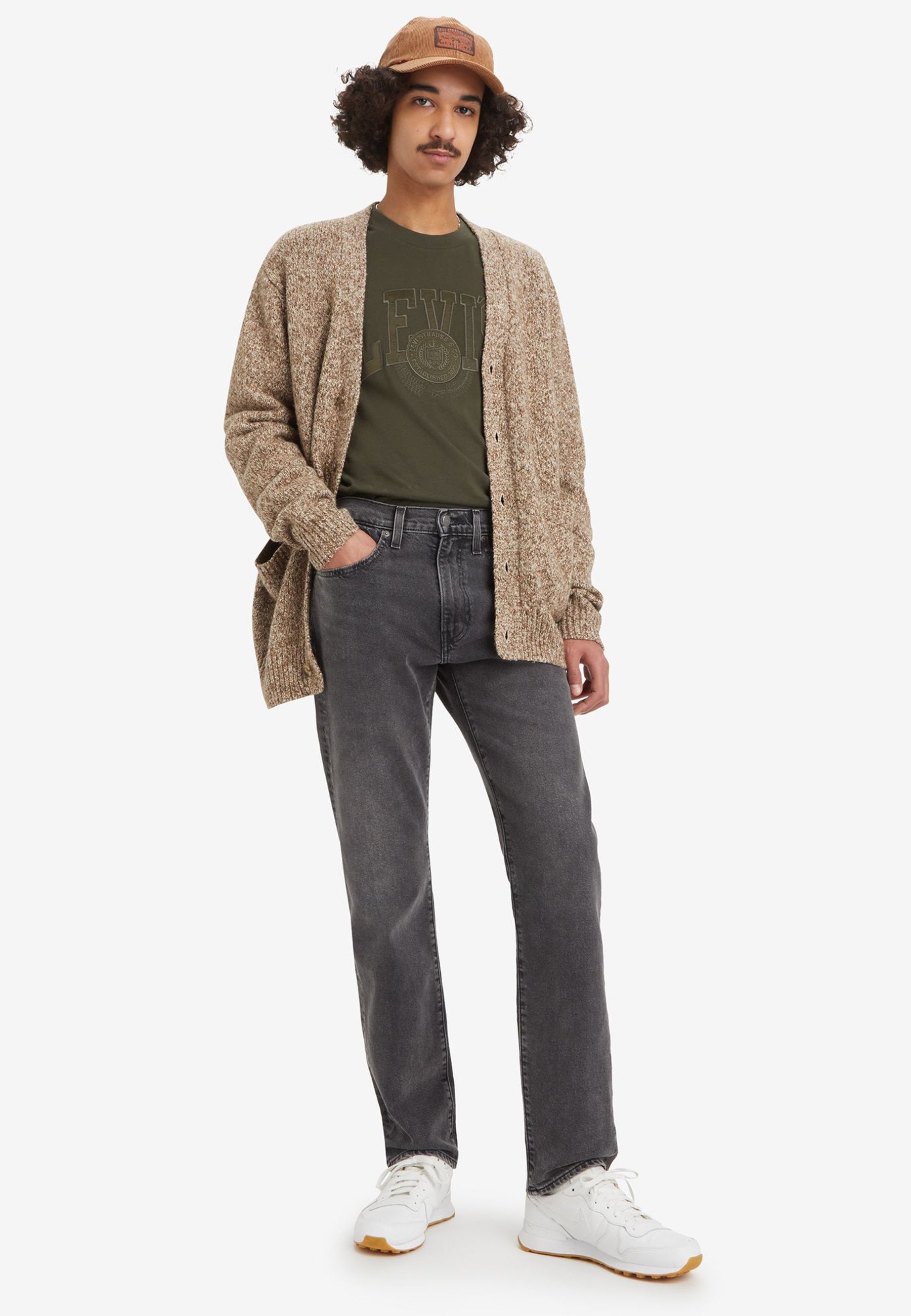 Levi's® 502™ TAPER - Jean coupe fuselée - couleur poivre chaud