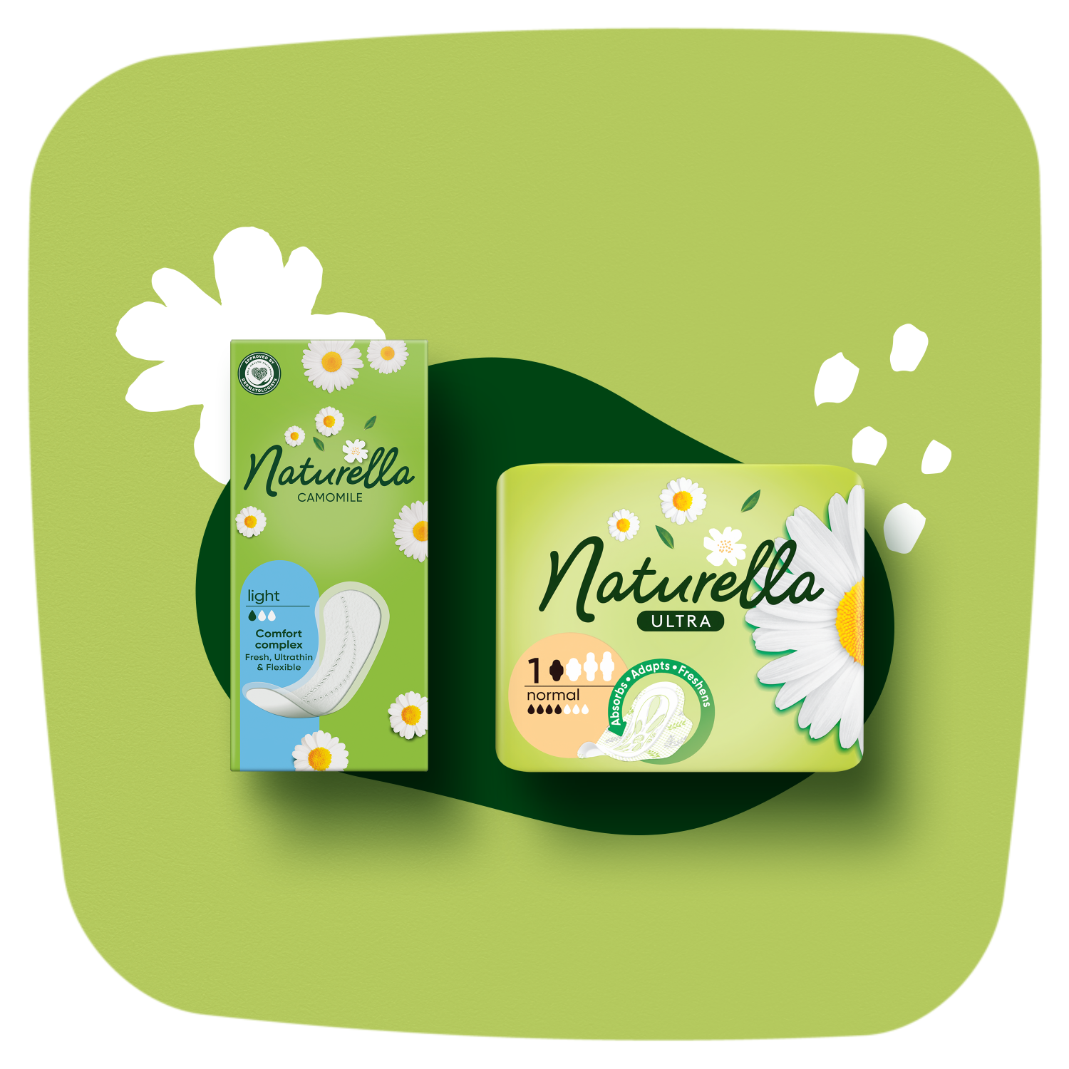 Naturella panty liners 52 pcs