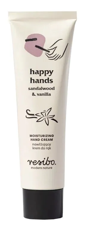 Resibo Happy Hands Nawilżający krem do rąk Sandal Wood