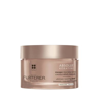 René Furterer Absolue Kératine Masque Épais korjaava naamio paksuille, vaurioituneille hiuksille 200 ml