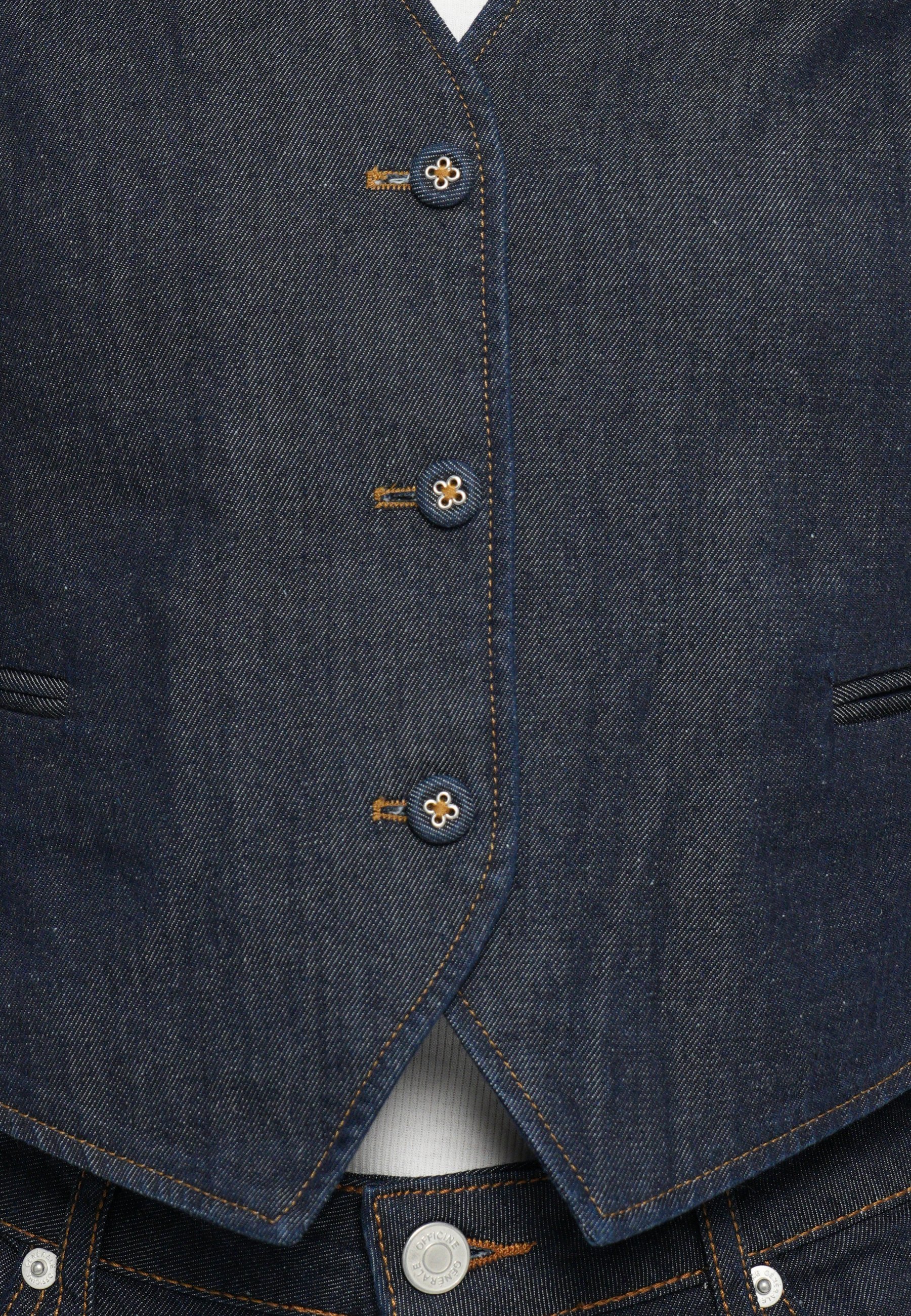 OFFICINE GENERALE LUBENA - Bluse - dark indigo