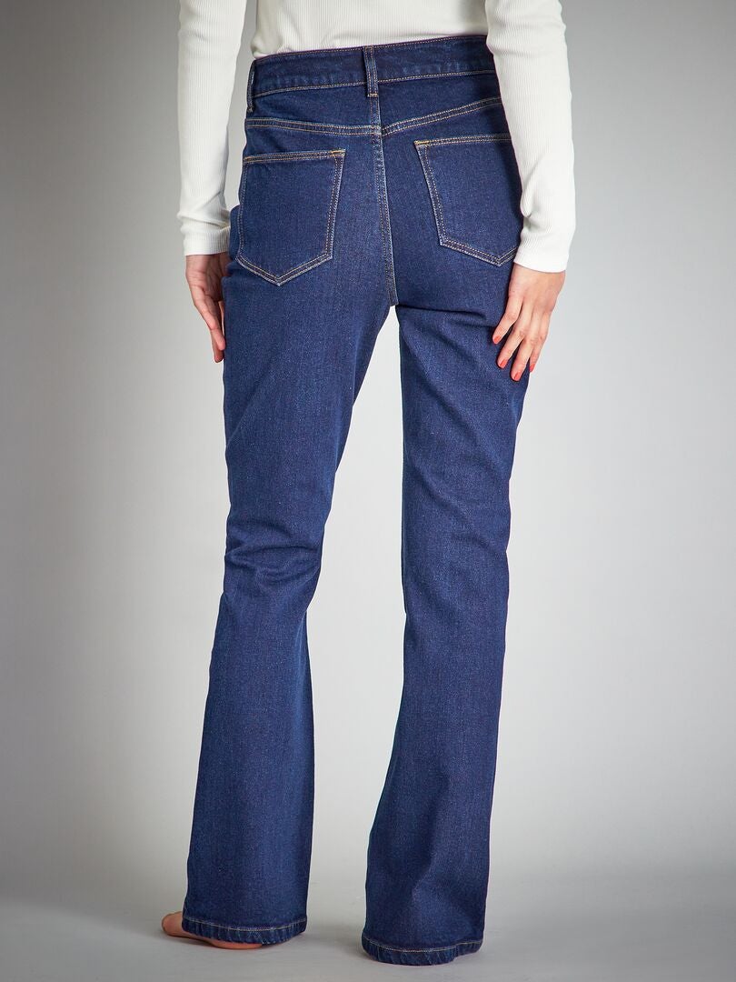 Calça Flare - Tamanho 34 - Azul
