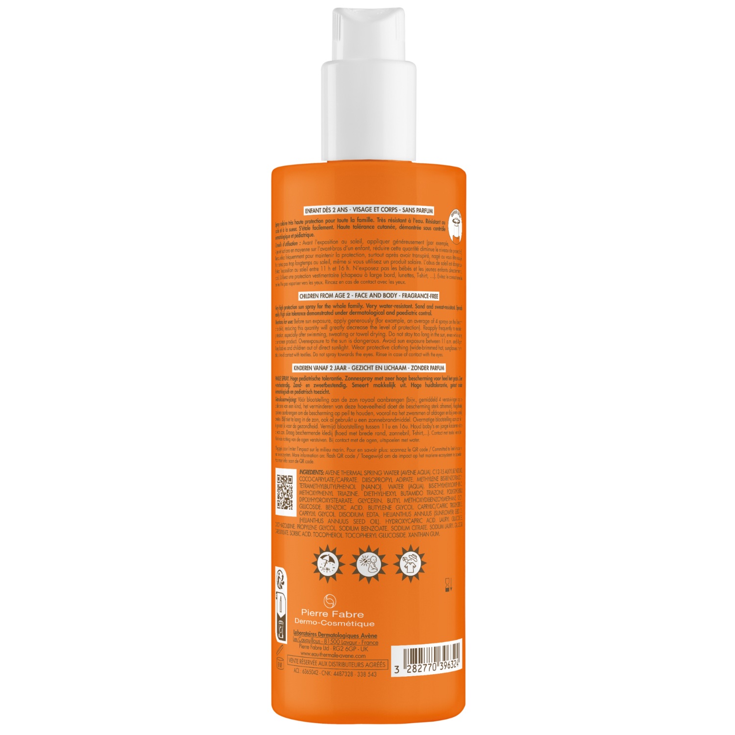 Avène Sun Spray Solaire Famiglia Spray SPF50+ - 400 ml