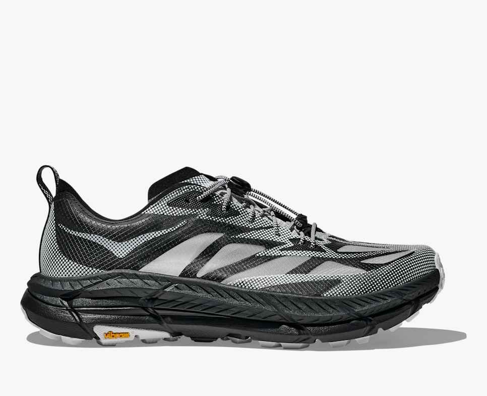 HOKA Stealth/Tech Mafate Speed 4 Lite Zwart/Wit