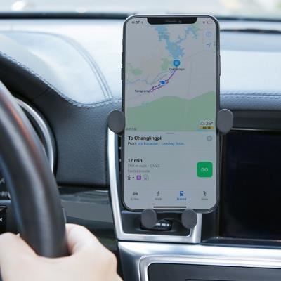 Support téléphone - FLOVEME - Verrouillage automatique - Plastique - Noir