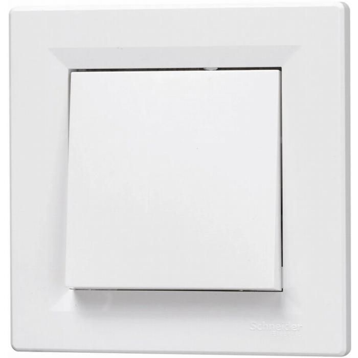 Interruttore a incasso - SCHNEIDER ELECTRIC - ASFORA - Bianco - Plastica - Bidirezionale