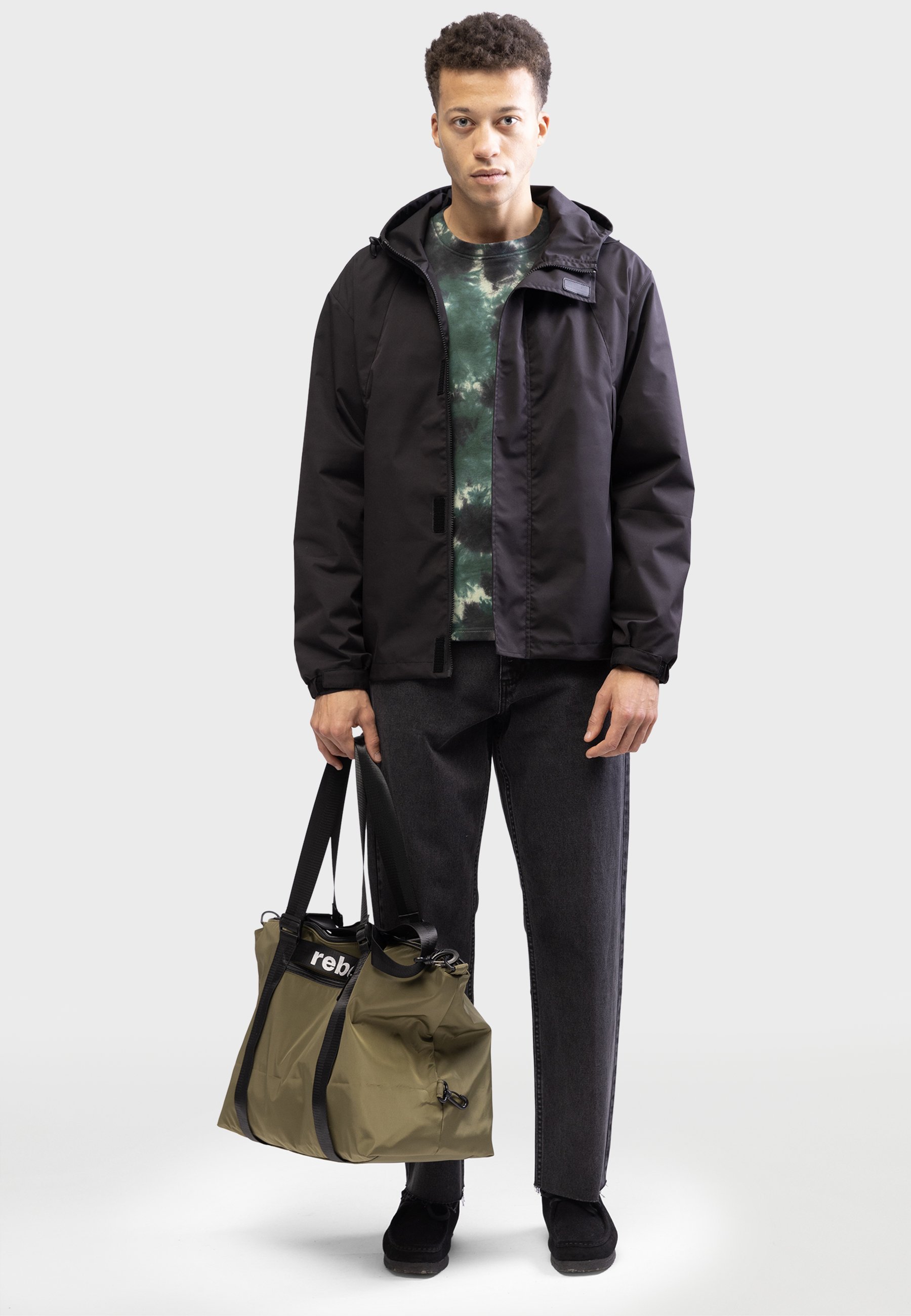 Redefined Rebel JAMIE JACKET BOXY - Waterdichte jas - zwart