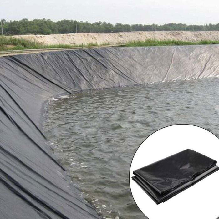 Telo nero per laghetto, 3 m x 3 m, ideale per laghetti, ruscelli, fontane e giardini acquatici (2 × 3 m)