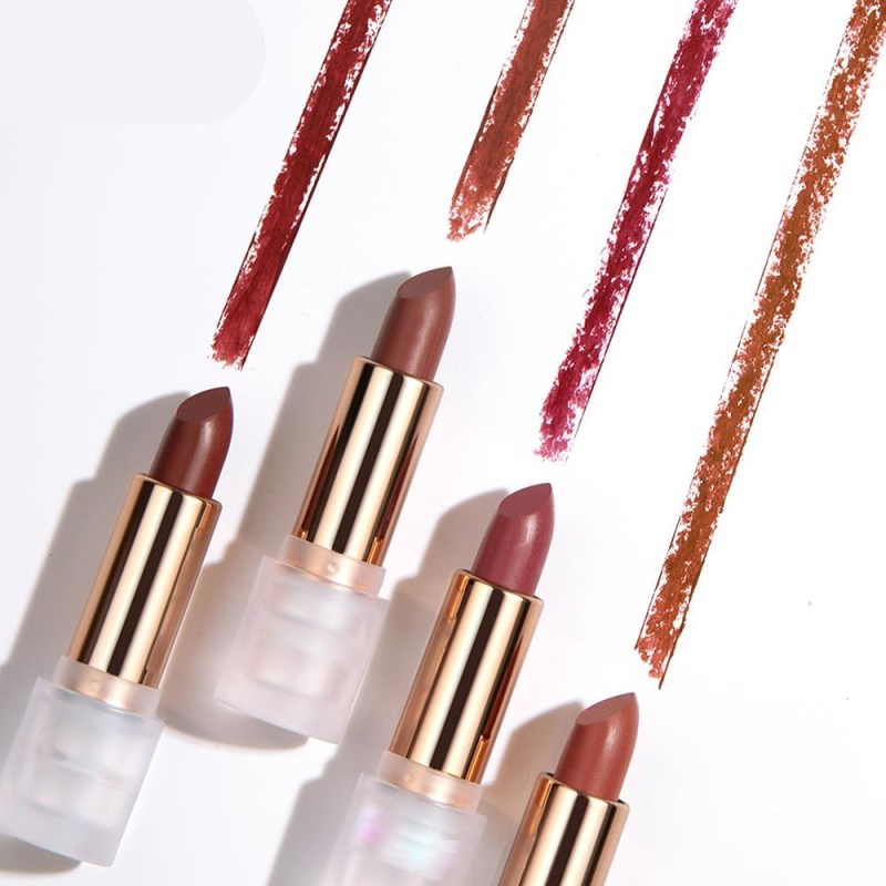 Labial resistente al agua, maquillaje de labios mate de larga duración, 11 colores, tinte labial rojo aterciopelado, cosméticos, labial nude.