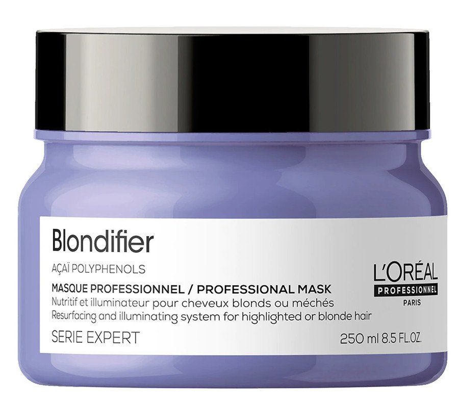 Obnovitvena in posvetljevalna maska Blondifier Expert Series Profesionalne salonske maske