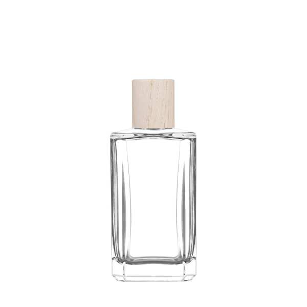 Hervé 100 ml FEA 15 Flacon en verre transparent