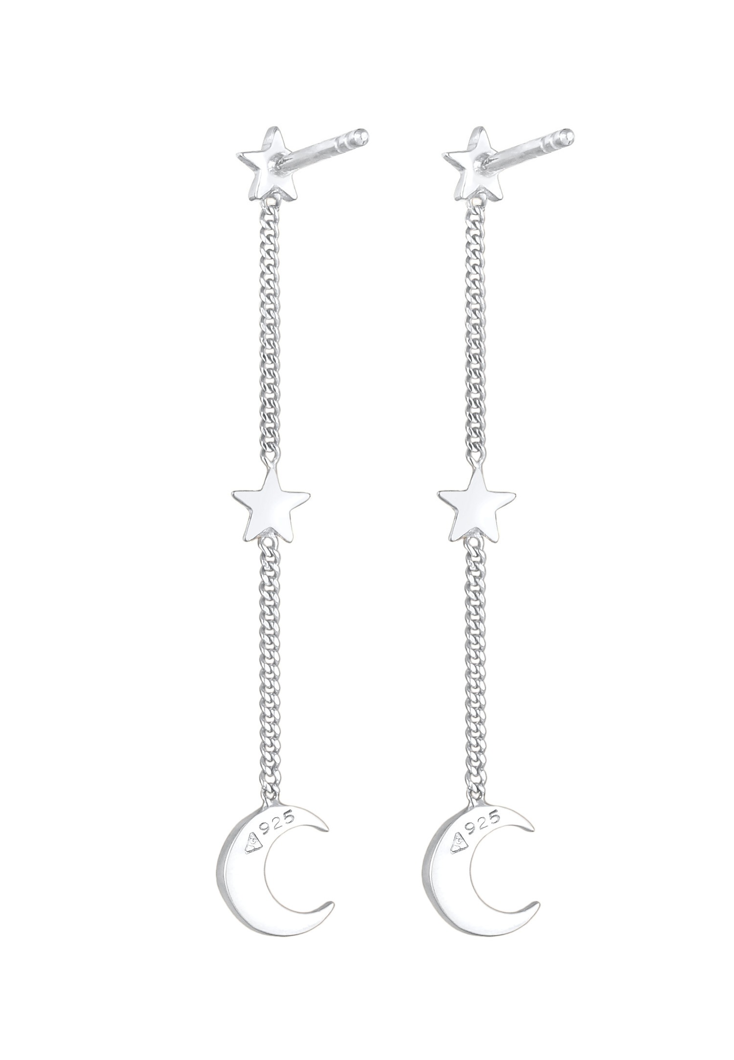 Elli dames Star Crescent Astro Trend en 925/1000 argent massif