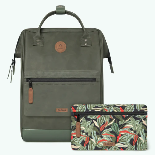 Cabaia Adventurer Großer Busan Khaki-Rucksack