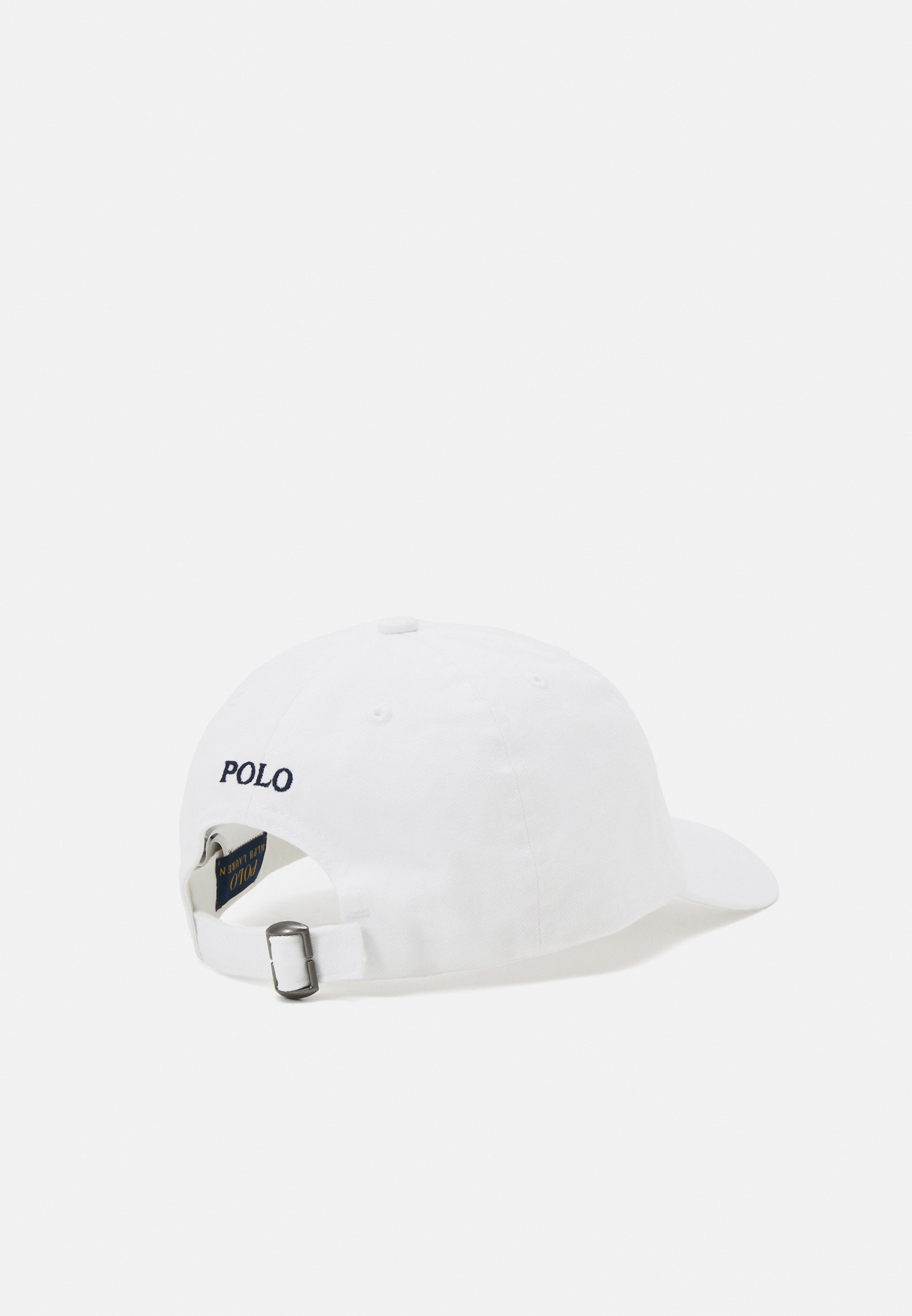 Polo Ralph Lauren Baumwoll-Chino-Baseballkappe – Kappe – weiß