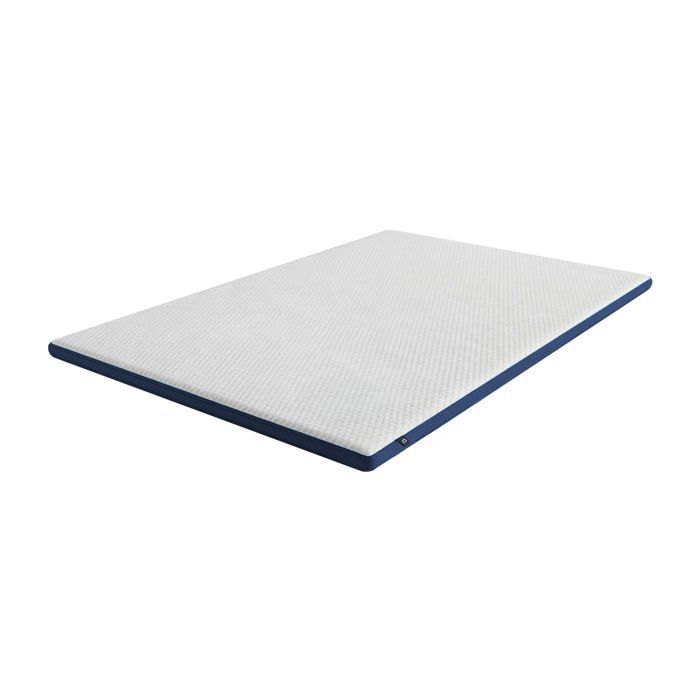 Surmatelas mémoire de forme 200x200 épais 5cm - Cloudy - Morphea
