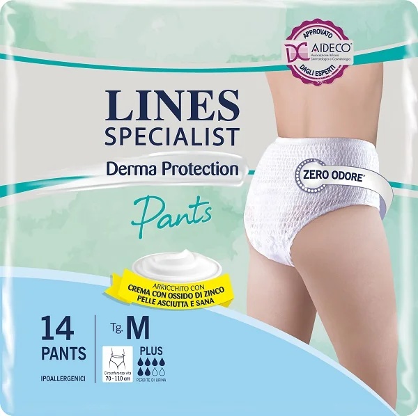 LINES Lines Specialist Derma Pants Plus M 14 stuks incontinentieverbanden