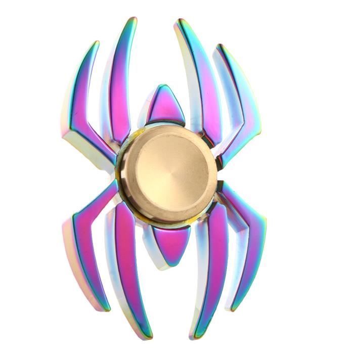Harajuku Multicolore araignée Hand spinner Metal Fidget spinner EDC Toy