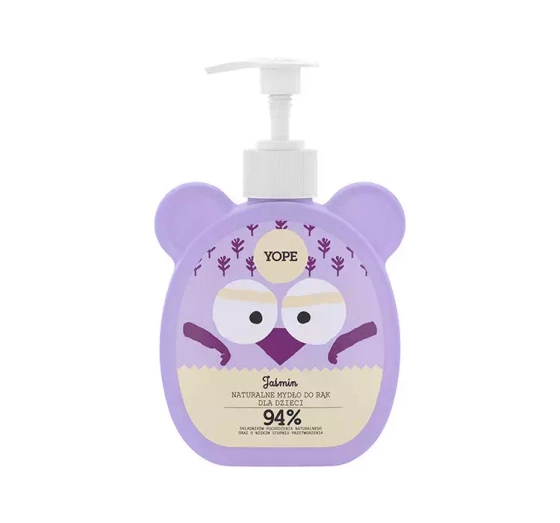 Yope Naturalne mydło do rąk dla dzieci Jaśmin 400 ml
