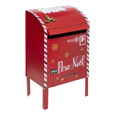 Skrzynka na listy świąteczna Santa Mail