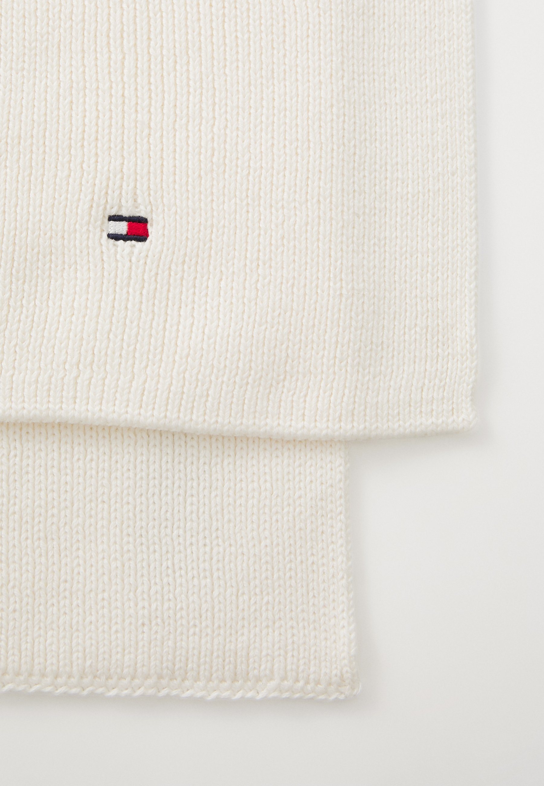 Écharpe Tommy Hilfiger à petit drapeau unisexe - Écharpe - blanche