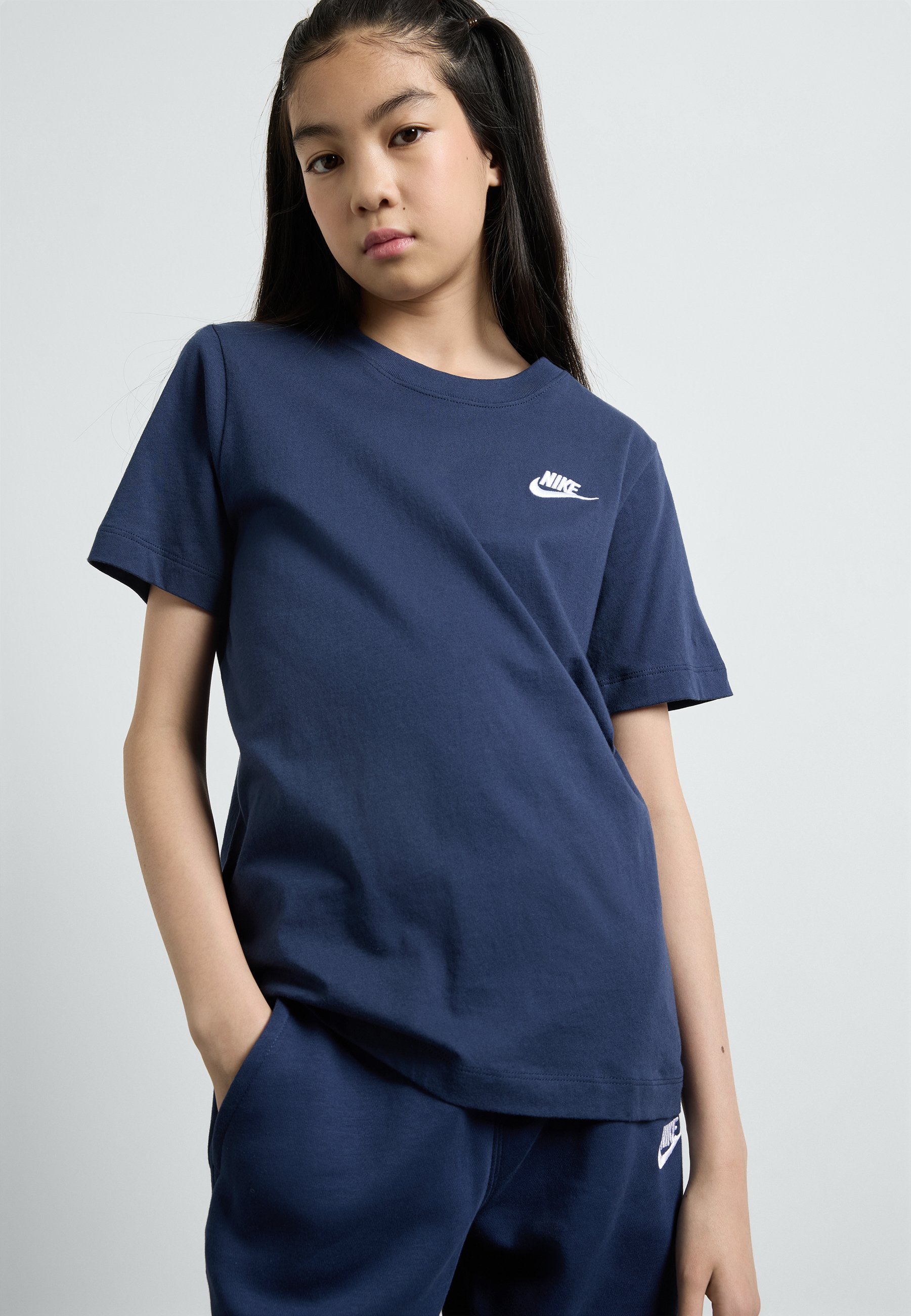 Nike Sportswear TEE FUTURA UNISEX - T-shirt basic - blu notte