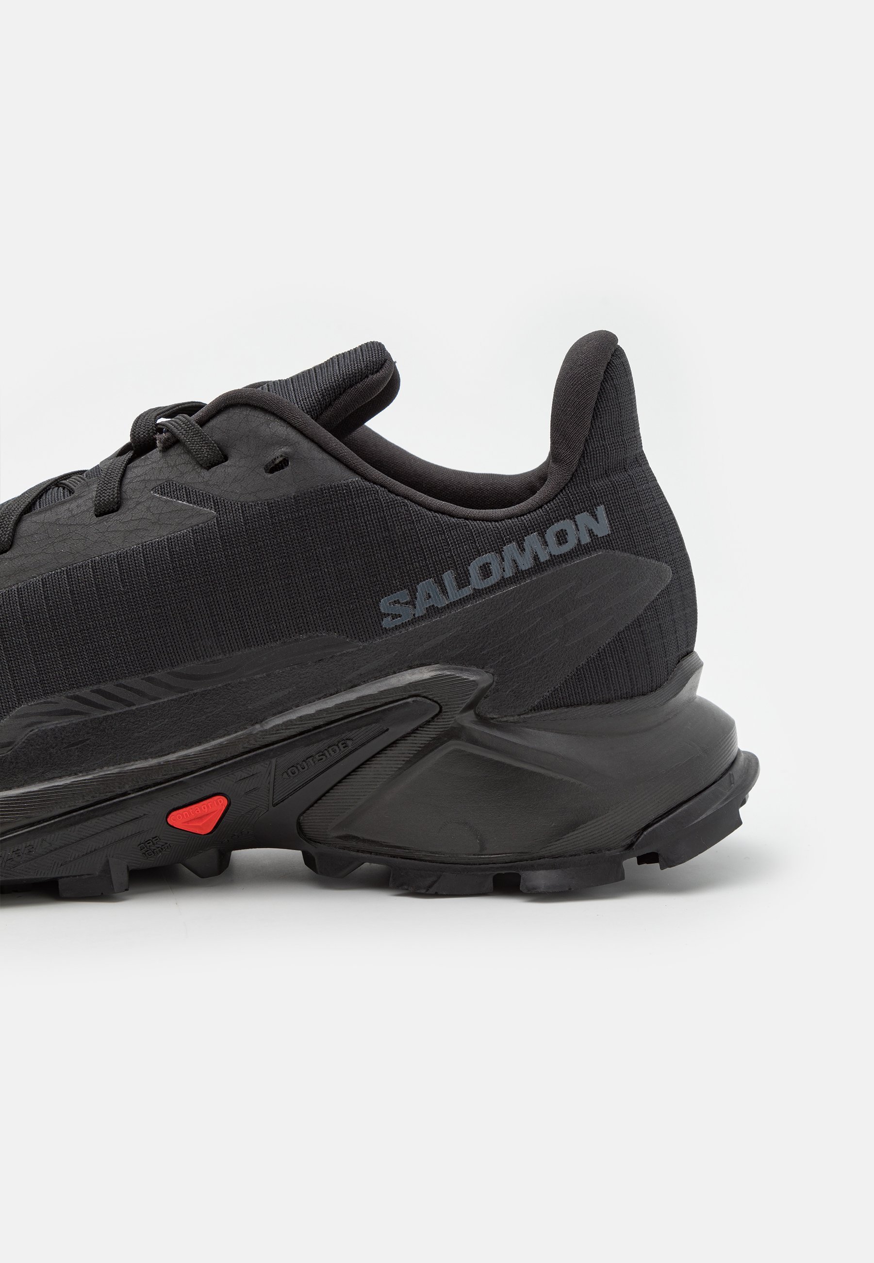 Salomon ALPHACROSS 5 - Tênis de corrida em trilha - preto/ébano