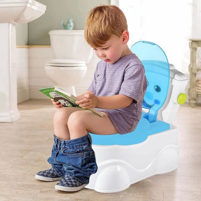 Pot Bebe Toilette Toilettes D'Entraînement Toilet Siège D'Entraînement 3 En 1 Avec Protection Contre Les Éclaboussures Pour