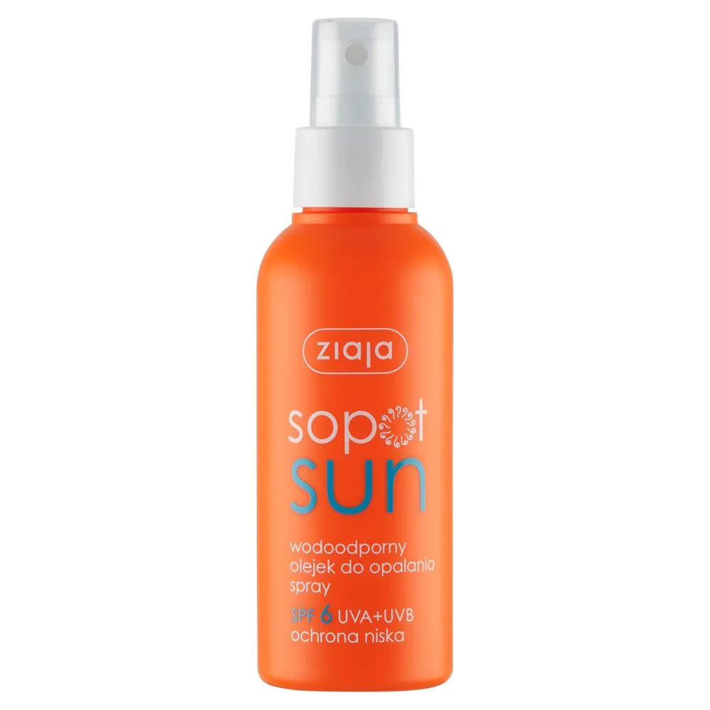 Ziaja Sopot Sun Olejek do opalania w Sprayu SPF 6