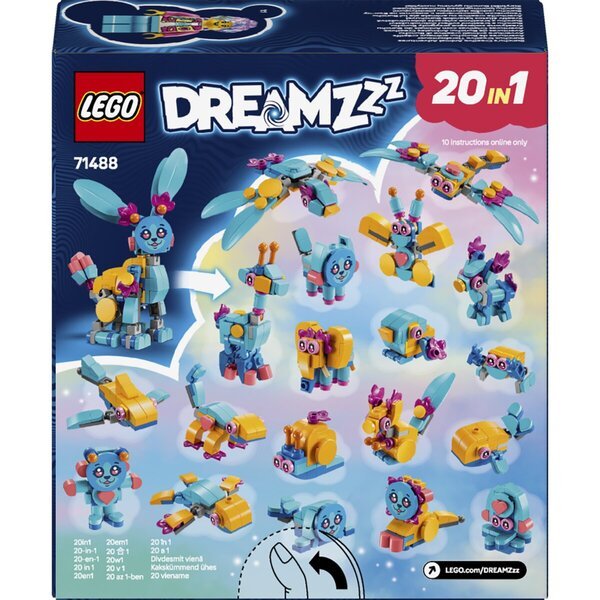 LEGO Dreamzzz 71488 Bunchuine kreatívne zvieracie dobrodružstvá