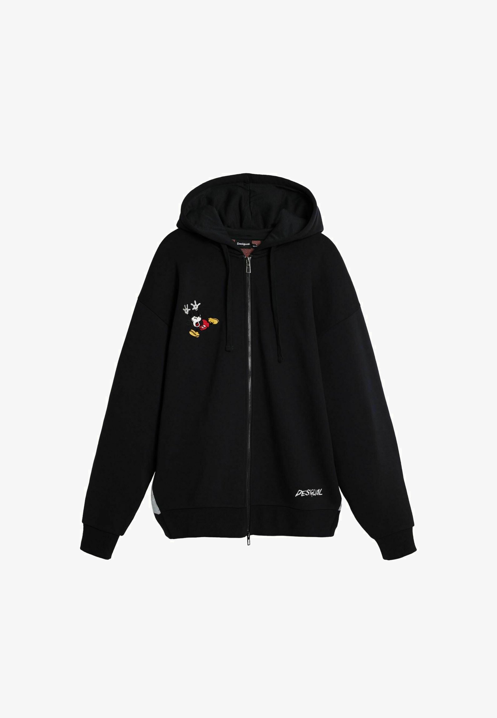 Sweat-shirt zippé Desigual MICKEY MOUSE™ - noir
