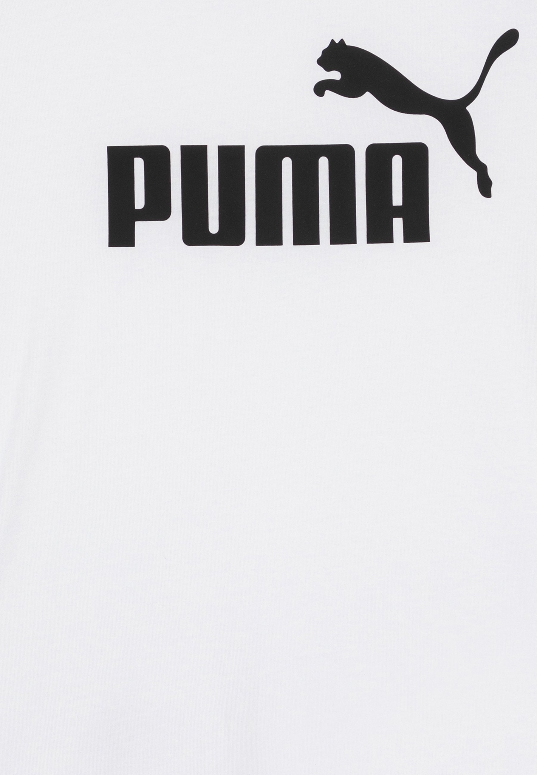 Puma LOGO T-shirt unisex - T-shirt met print - wit