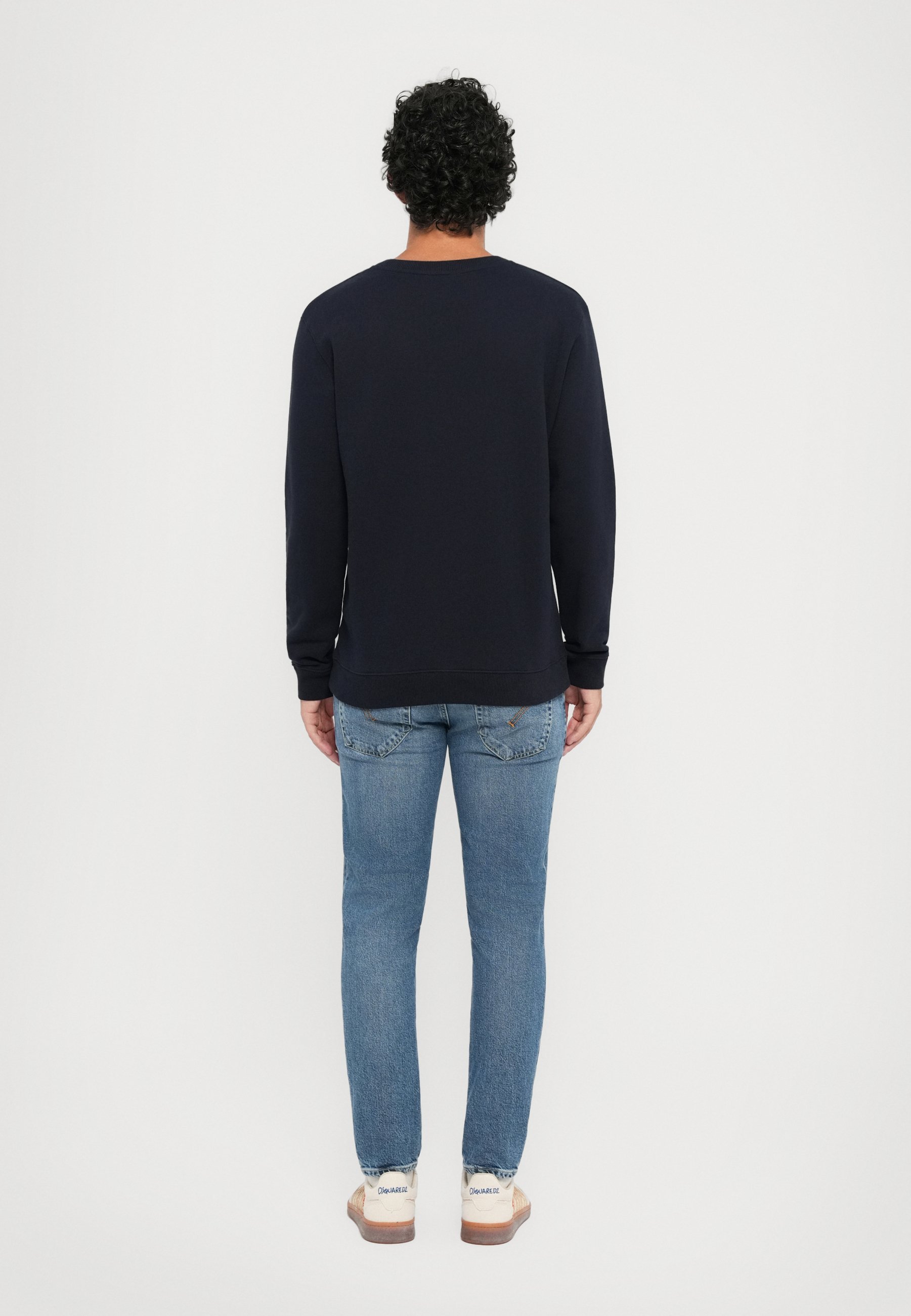 Dondup FELPA REGULAR FIT - Sweatshirt - universumblauw