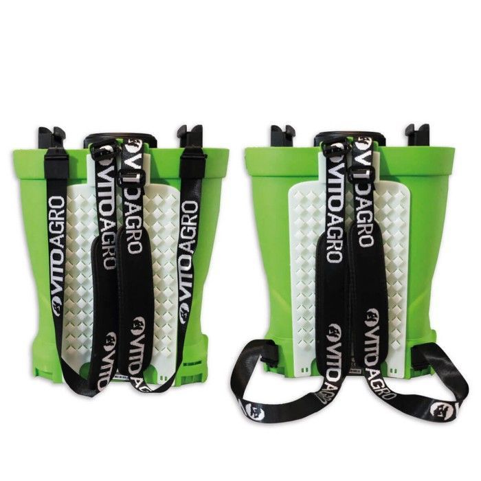 Spruzzatore elettrico VITO 12V/8AH a batteria al litio, 16L, 6 bar, con caricabatterie, per giardini e tetti.