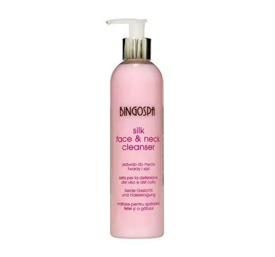 BingoSpa mleczko do mycia twarzy i szyi Jedwab 300 ml
