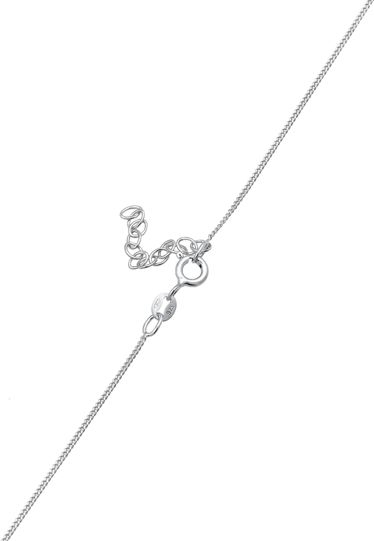 Elli Femmes Pendentif Fleur de Lotus Spirituel en Argent Sterling 925