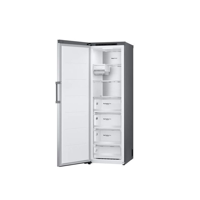 Congelador vertical LG GFT61PZCSE de acero inoxidable