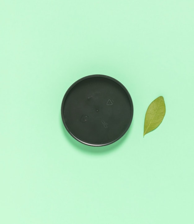 Capsule BASIC noir mat pour pot