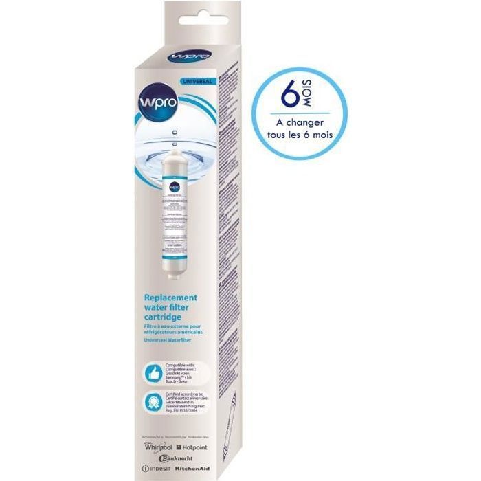 WPRO USC100/1 UNIVERSAL WATER FILTER - AMERICAN REFRIGERATOR