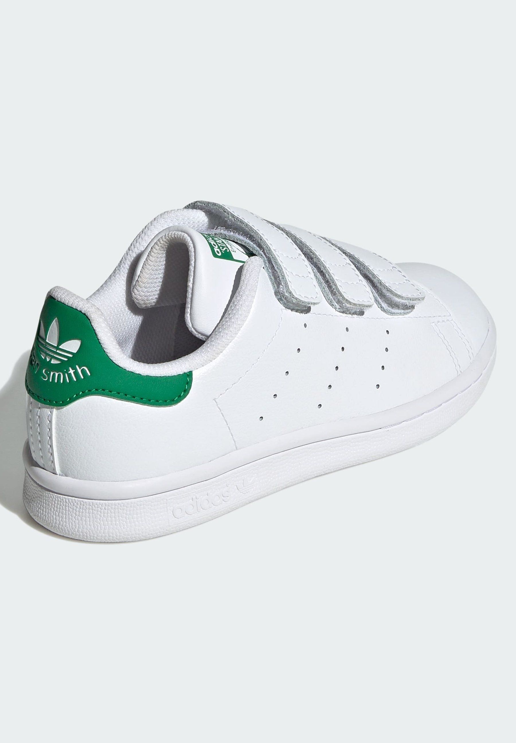 adidas Originals STAN SMITH COMFORT CLOSURE KIDS - Sneaker - Cloud White Cloud White Green