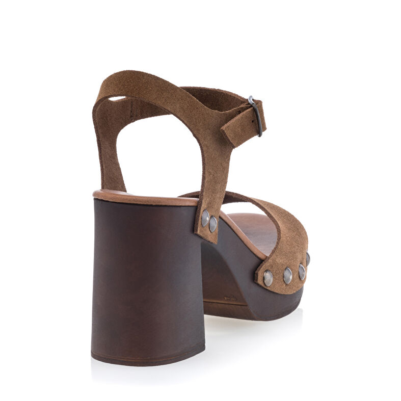 Women's Brown Mules/Clogs