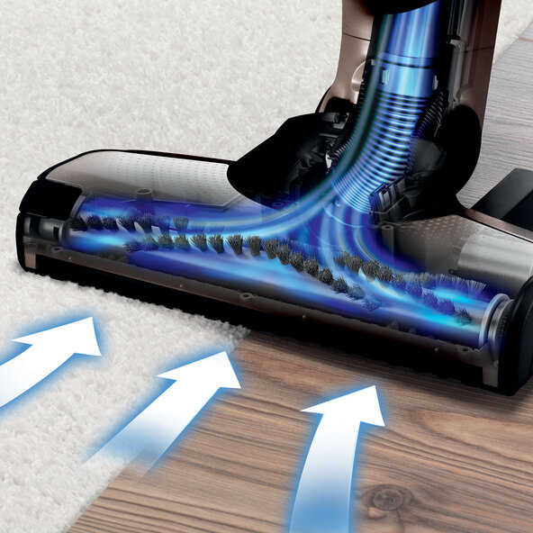 2-in-1 draadloze en handstofzuiger