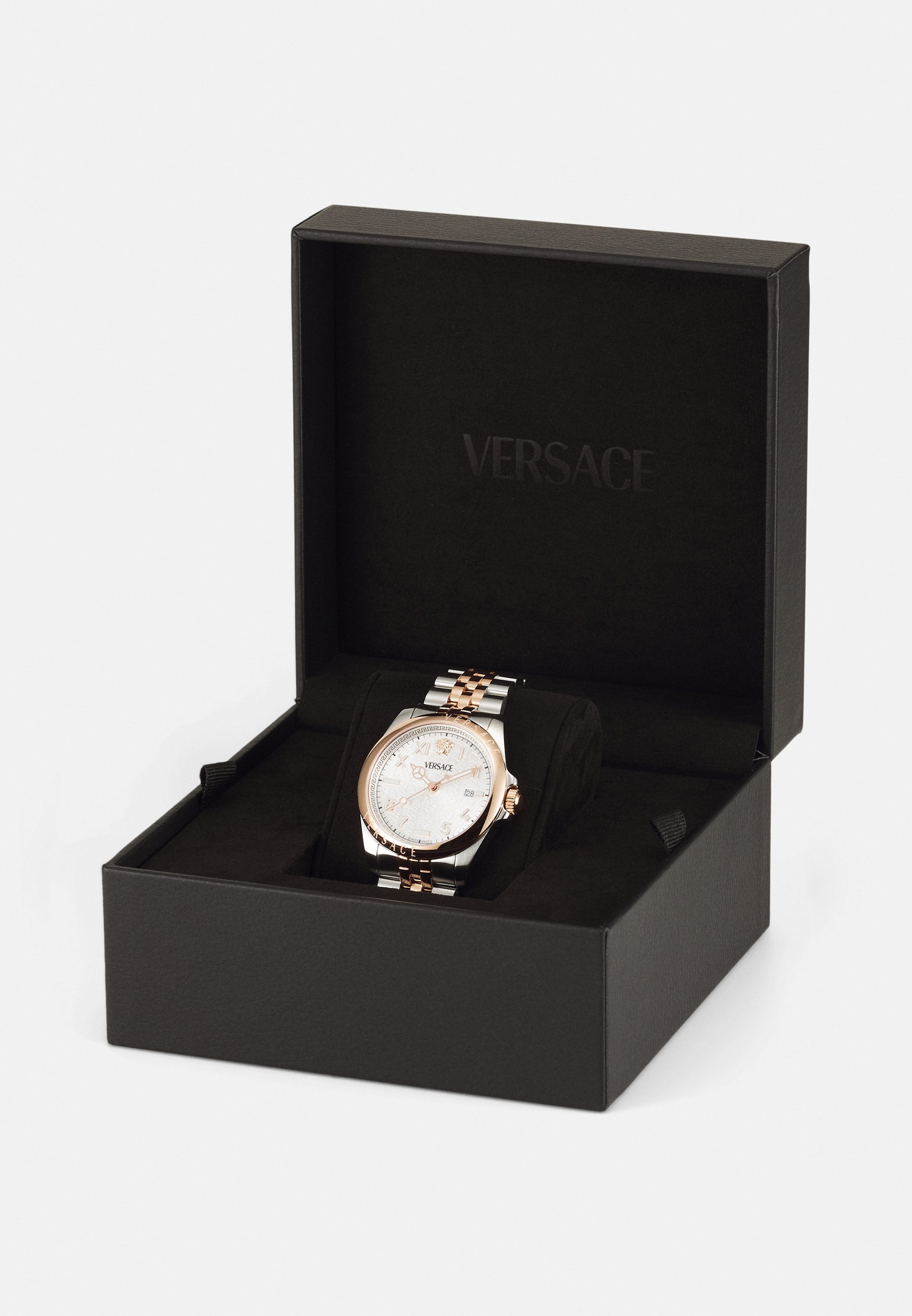 Versace VERSACE ANTEO - Horloge - zilverkleurig/goudkleurig