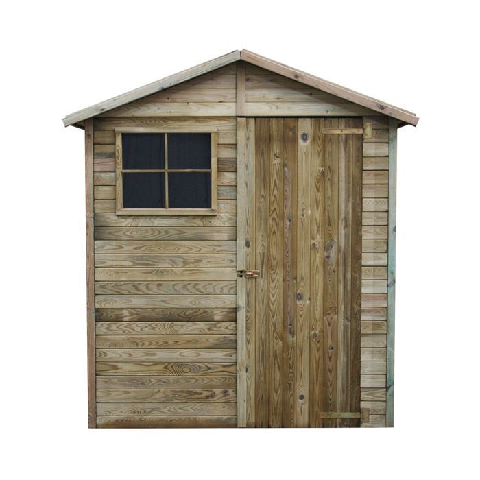 Caseta de jardín de madera Léa, 2,32 m²
