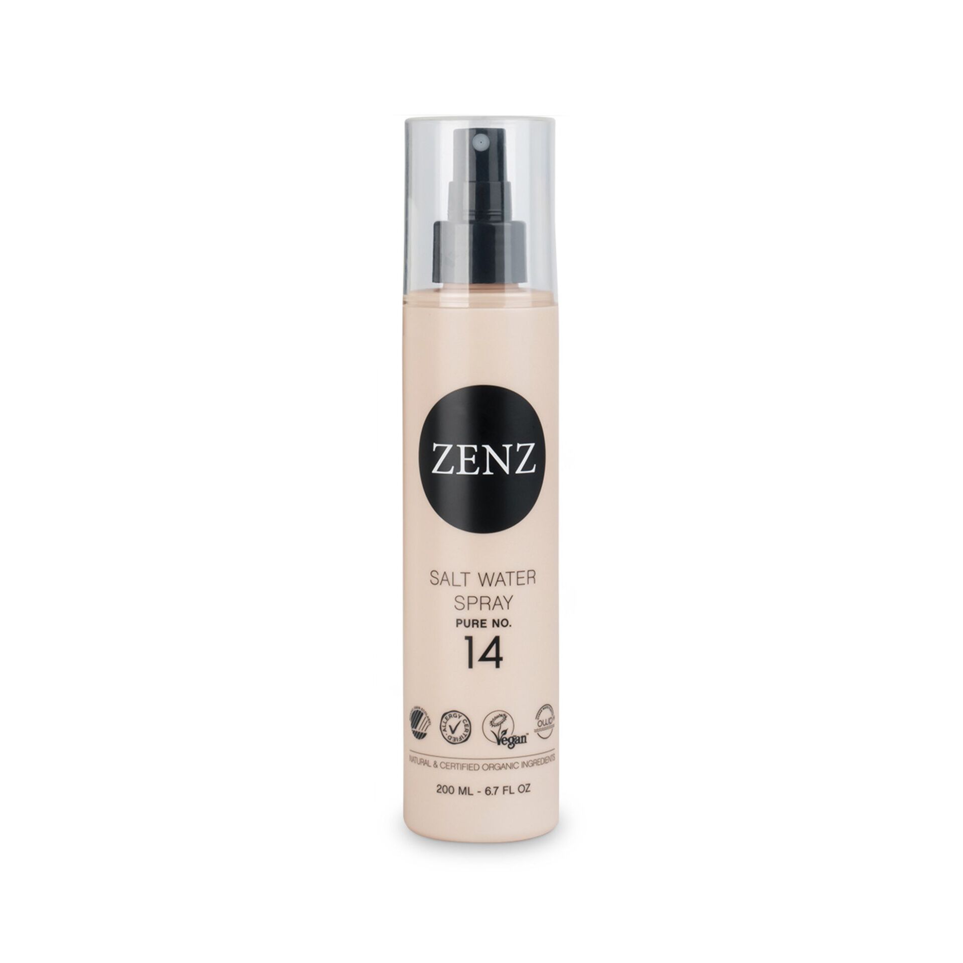 Sprej sa slanom vodom Pure br. 14, 200 ml - Zenz Organic
