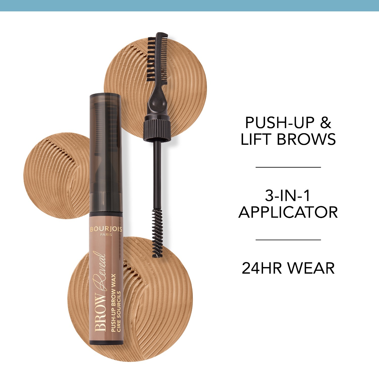 Bourjois Brow Reveal Push-up vosak za oblikovanje obrva - 6 g